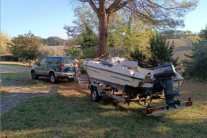 Barca open con motore Yamaha