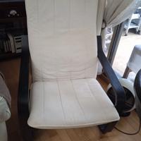 Sedia poltrona a dondolo