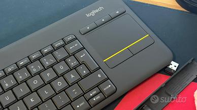 Tastiera Logitech K400+ Layout Tedesco