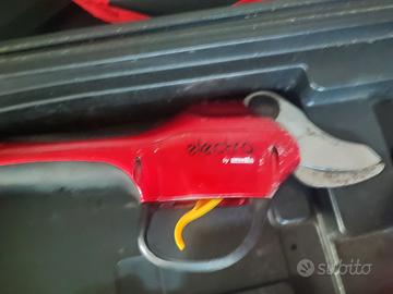 forbice elettrica a batteria