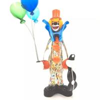 Clown  con palloncini in vetro di Murano