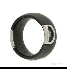 Damiani anello 18 carati oro bianco