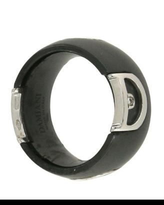 Damiani anello 18 carati oro bianco