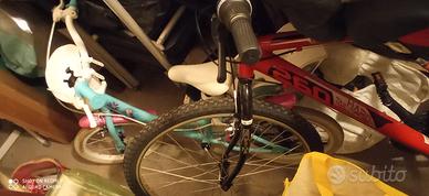 biciclette MTB e da bimba elsa Frozen