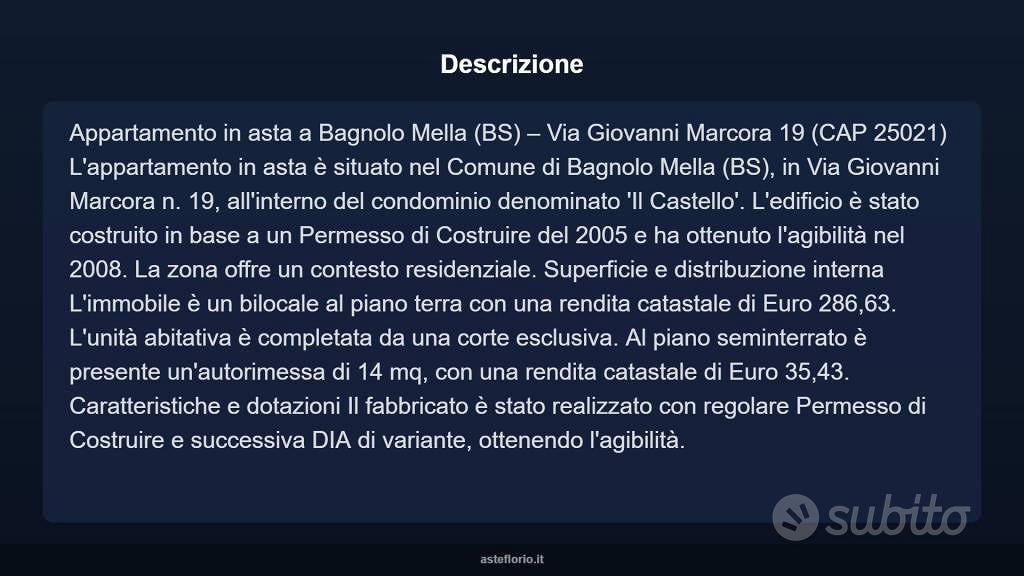 Appartamento – Bagnolo Mella, Brescia - Vista 3