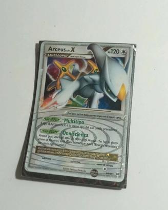 carta Pokémon leggendaria Platinum 