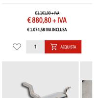 Scarico Supersprint Classe A250