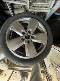 4 cerchi bmw piu gomme estive 90%