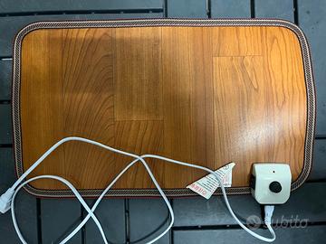 tappetino riscaldante da sotto scrivania