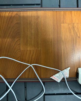 tappetino riscaldante da sotto scrivania