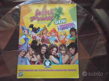 Album figurine Winx power show, no panini