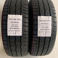 2 gomme 215 60 17c michelin a1172