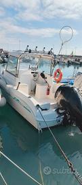 Barca semi cabinato Saver 540, motore Mercury 80cv