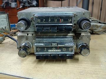 2 autoradio d'epoca