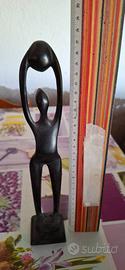 statua africana in ebano