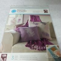 Lotto di 3 stencil martha stewart