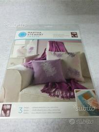 Lotto di 3 stencil martha stewart