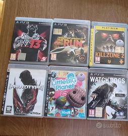 Lotto 6 Videogiochi Playstation PS3