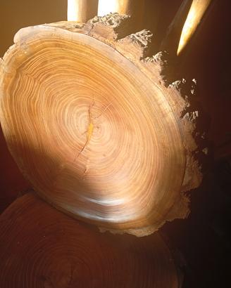 Centro Tavola Artigianale in legno massello 