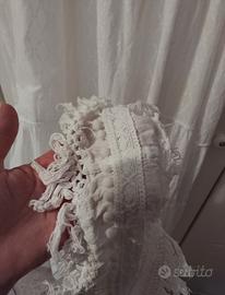 vestito ricamato a mano  dalla puglia