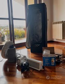 Grow box completa 40x40x120. Coltiva in casa!
