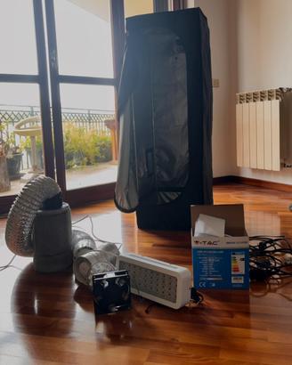 Grow box completa 40x40x120. Coltiva in casa!