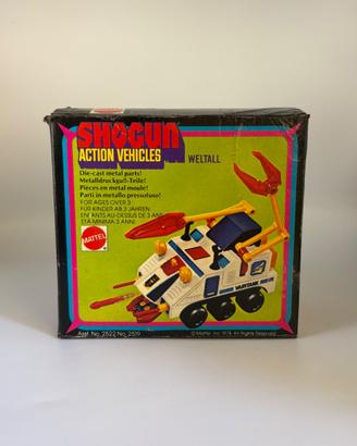 shogun action vehicles weltall varitank mattel