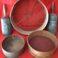 Setacci cereali palette sessole per farina antichi