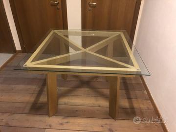 Tavolo Legno-Vetro