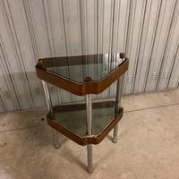 Tavolino d’Angolo Classico Italiano Design Anni 70