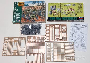soldatini 1/72 - German Engineers + Accessories