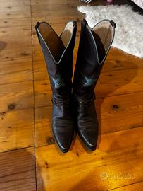 Fornarina Texani in pelle marrone