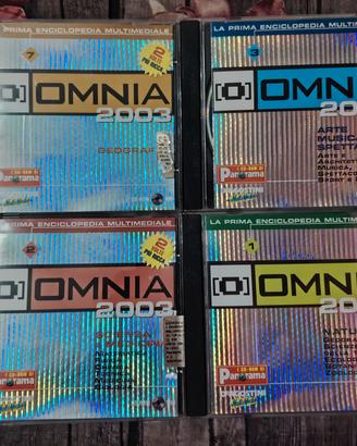 4 CD ROM di Panorama De Agostini.Omnia 2003 Natura