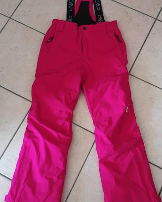 pantaloni sci bambina 