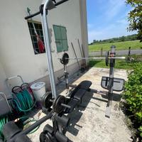 Panca piana + lat machine marca Pro Form