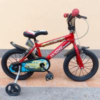 Bicicletta Cars Saetta McQueen 14 pollici
