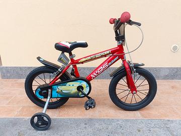 Bicicletta Cars Saetta McQueen 14 pollici