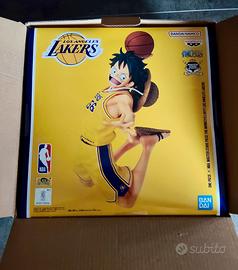 One piece x NBA • Figure Luffy Lakers original