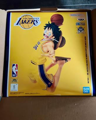 One piece x NBA • Figure Luffy Lakers original