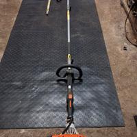 scuotitore olive+decespugliatore Stihl Km 131 R