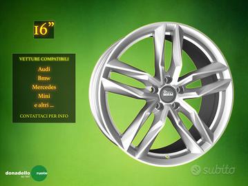 Cerchi in Lega 16" Audi Mini VW e altri