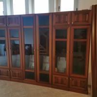 Parete soggiorno, libreria