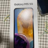 Samsung galaxy M15 5G 128G solo confezione aperta