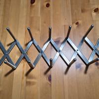 Porta coperchi Ikea metallo argento 