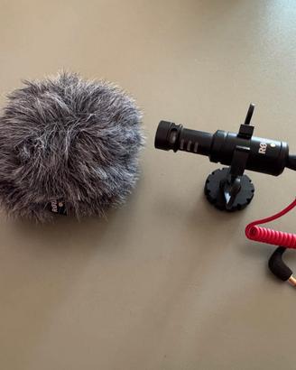 Rode VideoMicro + VXLR Pro adattatore XLR