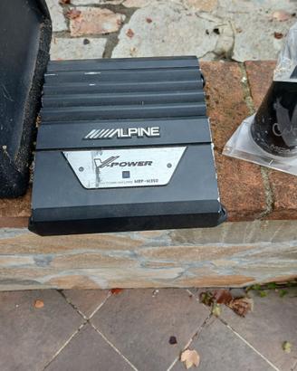 AMPLIFICATORI E CASSA AUDIO