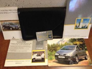 Renault megane scenic (4 libretti uso e manut.)