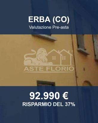 Immobile in asta di 89 m² con box auto a Erba