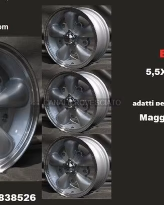 Cerchi EMPI 15 5x205 Vw kafer maggiolino BULLI t1