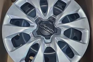 4 cerchi ferro fiat 500x giulietta r16 ft1589